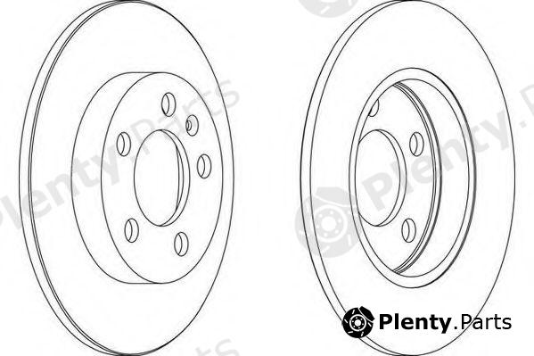  WAGNER part WGR11551 Brake Disc