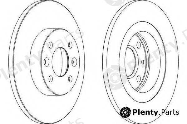  WAGNER part WGR1502-1 (WGR15021) Brake Disc