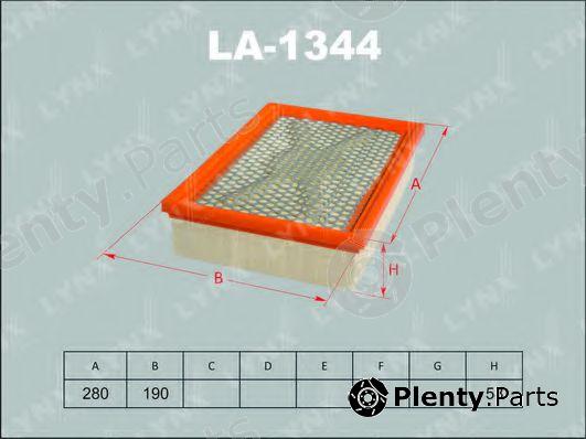  LYNXauto part LA1344 Air Filter