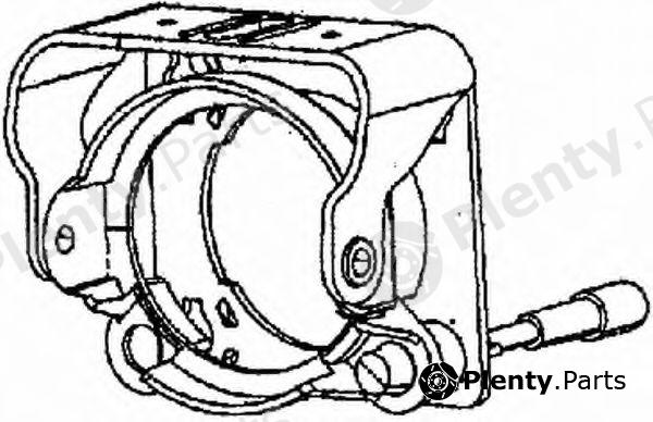  HELLA part 8HG153152-001 (8HG153152001) Holder; Base, worklight; Holder, fog light