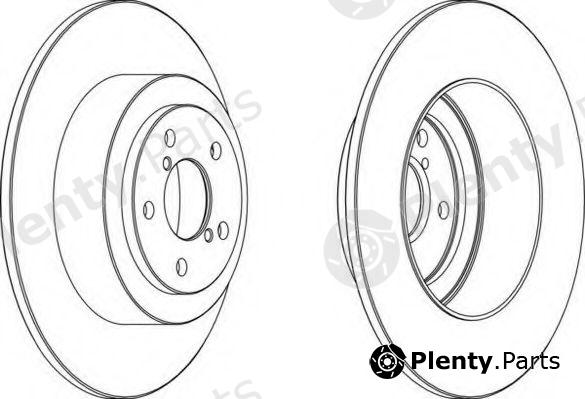  FERODO part DDF1647 Brake Disc