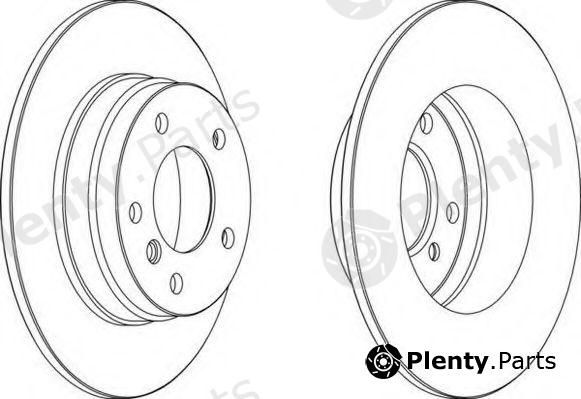  FERODO part DDF249 Brake Disc