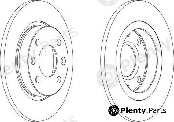  FERODO part DDF059 Brake Disc