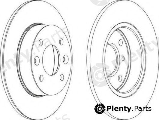  FERODO part DDF070 Brake Disc