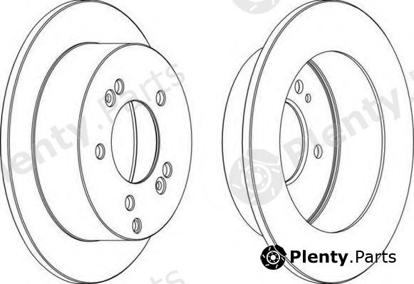  FERODO part DDF1447 Brake Disc