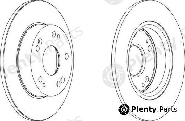  FERODO part DDF1558 Brake Disc