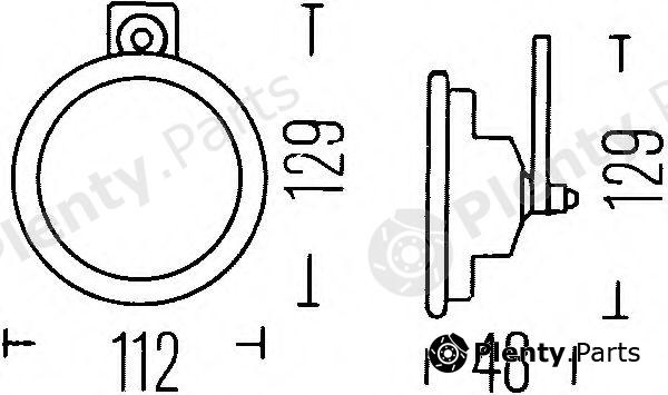  HELLA part 3SB002768-031 (3SB002768031) Signal Unit