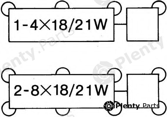  HELLA part 4DZ004019-001 (4DZ004019001) Flasher Unit