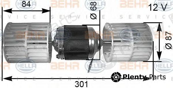  HELLA part 8EW351034-041 (8EW351034041) Interior Blower