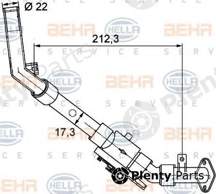  HELLA part 9XL351328-031 (9XL351328031) Control Valve, coolant