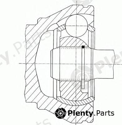  SPIDAN part 24988 Joint Kit, drive shaft