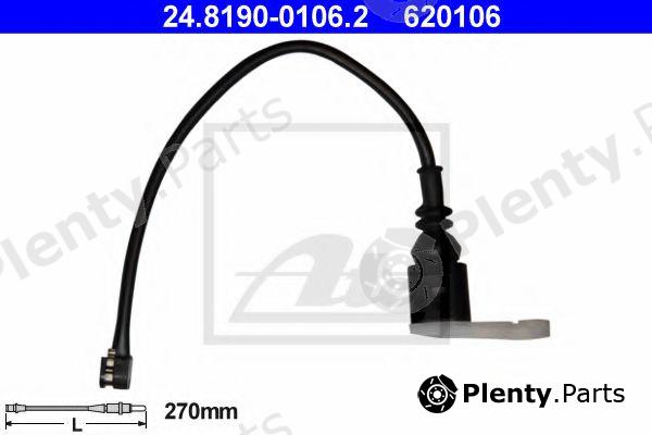  ATE part 24.8190-0106.2 (24819001062) Warning Contact, brake pad wear