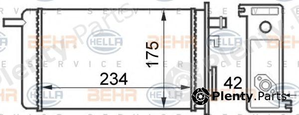  BEHR part 8FH351024-341 (8FH351024341) Heat Exchanger, interior heating
