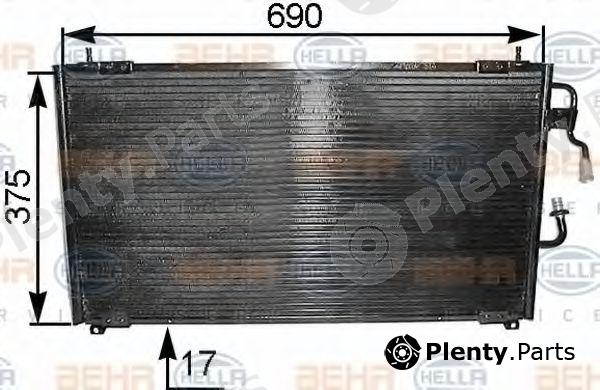  BEHR part 8FC351036-171 (8FC351036171) Condenser, air conditioning