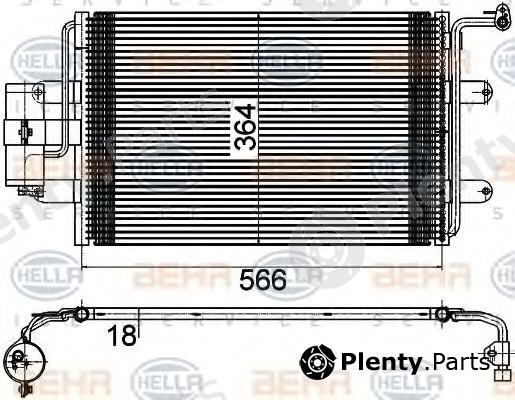  BEHR part 8FC351036-384 (8FC351036384) Condenser, air conditioning