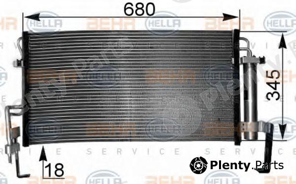  BEHR part 8FC351038-771 (8FC351038771) Condenser, air conditioning