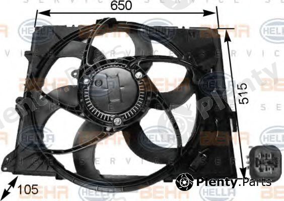  BEHR part 8EW351043-251 (8EW351043251) Fan, radiator
