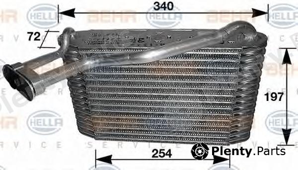  BEHR part 8FV351210-201 (8FV351210201) Evaporator, air conditioning