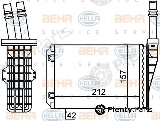  BEHR part 8FH351316-534 (8FH351316534) Heat Exchanger, interior heating