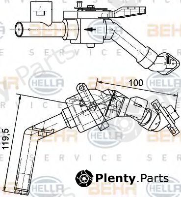  BEHR part 9XL351328-161 (9XL351328161) Control Valve, coolant