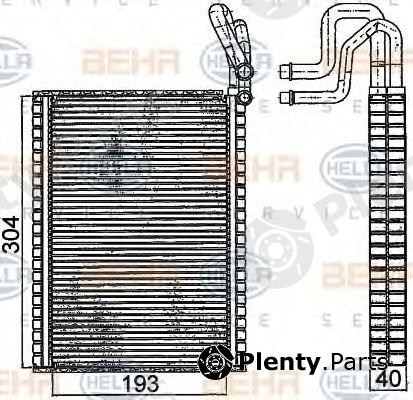  BEHR part 8FV351331-291 (8FV351331291) Evaporator, air conditioning
