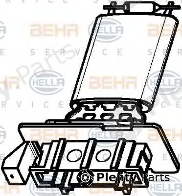  BEHR part 9ML351332-371 (9ML351332371) Resistor, interior blower