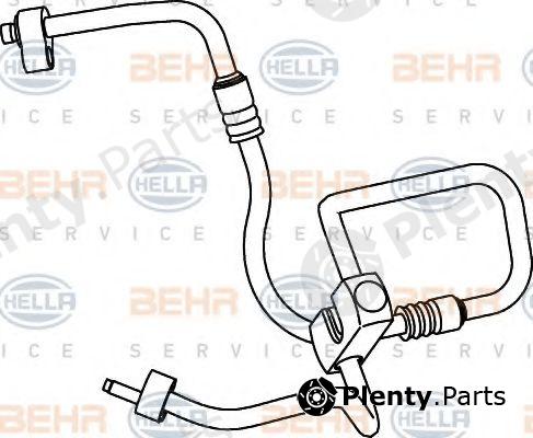  BEHR part 9GS351337-021 (9GS351337021) High Pressure Line, air conditioning