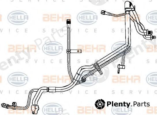  BEHR part 9GS351338-731 (9GS351338731) High-/Low Pressure Line, air conditioning