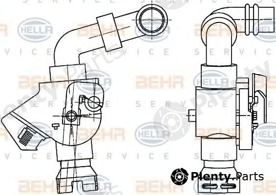  BEHR part 9XL351341-061 (9XL351341061) Control Valve, coolant