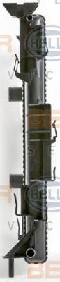  BEHR part 8MK376700-684 (8MK376700684) Radiator, engine cooling