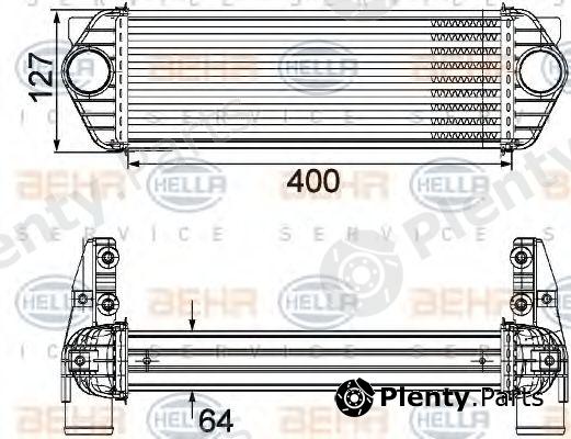  BEHR part 8ML376746-171 (8ML376746171) Intercooler, charger