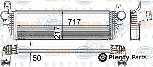  BEHR part 8ML376755-471 (8ML376755471) Intercooler, charger