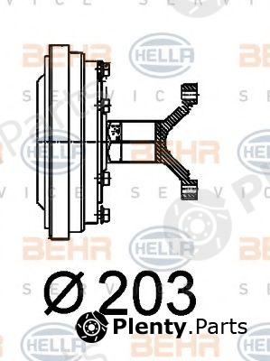  BEHR part 8MV376757-171 (8MV376757171) Clutch, radiator fan