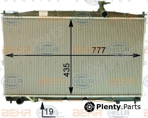 BEHR part 8MK376763-431 (8MK376763431) Radiator, engine cooling