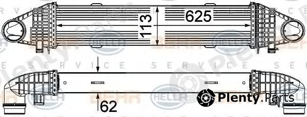  BEHR part 8ML376777091 Intercooler, charger