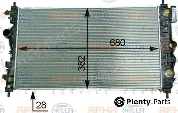  BEHR part 8MK376910-251 (8MK376910251) Radiator, engine cooling