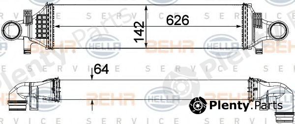  BEHR part 8ML376924-001 (8ML376924001) Intercooler, charger