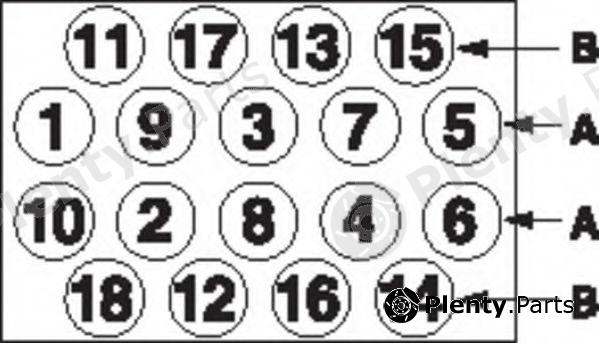  PAYEN part HBS105 Bolt Kit, cylinder head