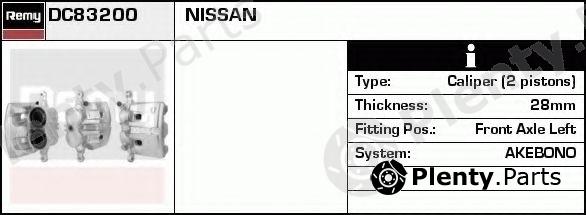  DELCO REMY part DC83200 Brake Caliper