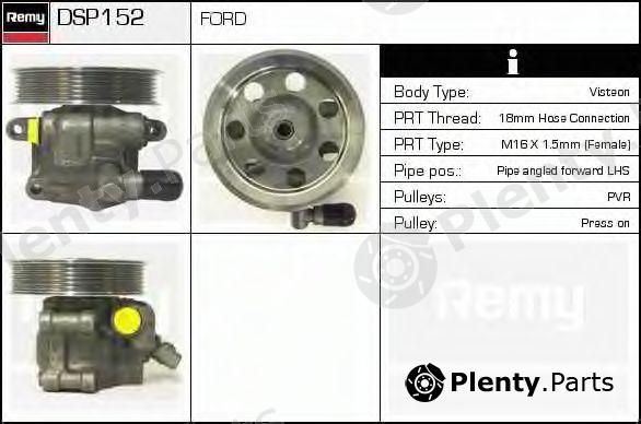  DELCO REMY part DSP1580N Hydraulic Pump, steering system
