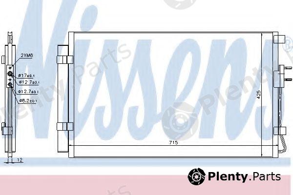  NISSENS part 940392 Condenser, air conditioning