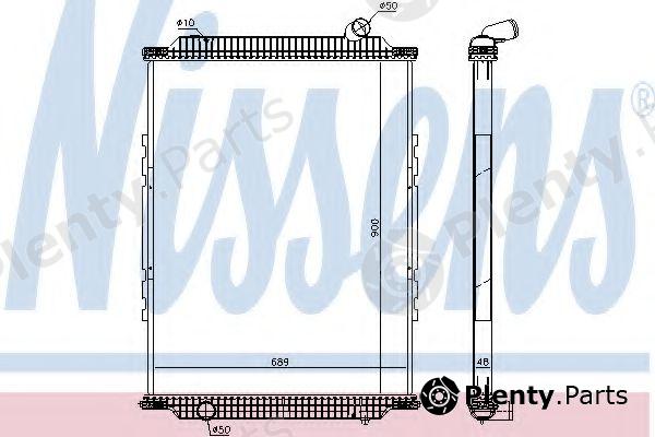  NISSENS part 6378920 Radiator, engine cooling