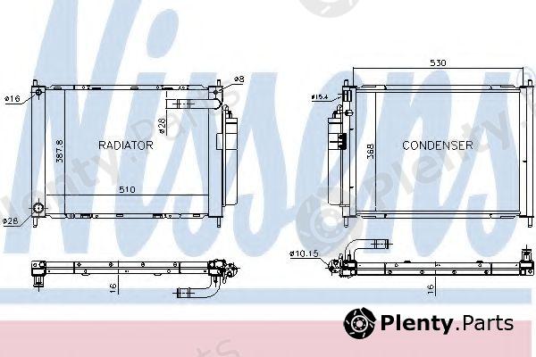  NISSENS part 68747 Cooler Module