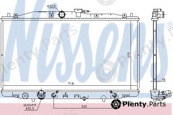  NISSENS part 68152 Radiator, engine cooling
