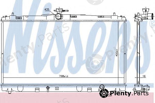  NISSENS part 646935 Radiator, engine cooling