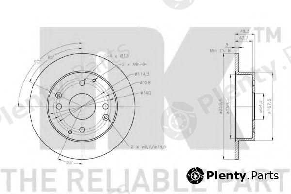  NK part 202668 Brake Disc