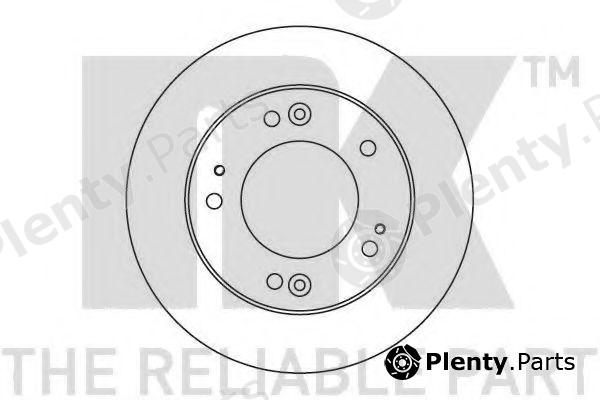  NK part 203504 Brake Disc