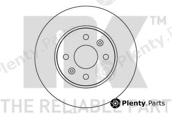  NK part 205012 Brake Disc