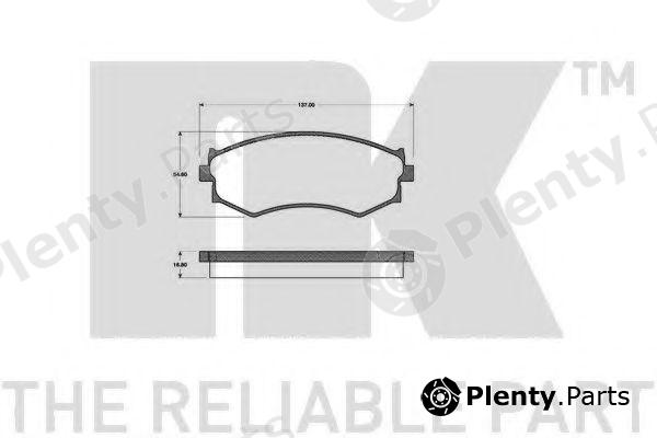 NK part 222234 Brake Pad Set, disc brake