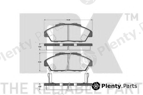  NK part 222624 Brake Pad Set, disc brake
